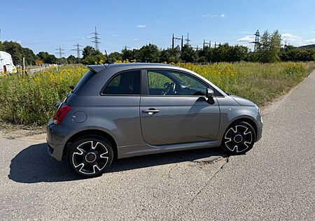 Fiat 500 0.9 8V TwinAir S Grau Metallic