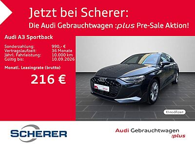 Audi A3 Sportback advanced TDI 110 kW S tronic