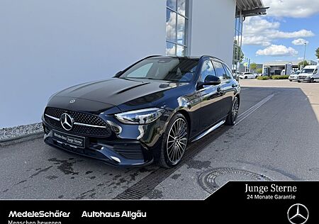 Mercedes-Benz C 200 T AMG Night Dist AHK Pano DLight Memo 360°
