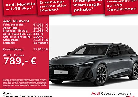 Audi A6 Avant 150kW S-TRO*QU*S-LINE*LED*AHK*STAND*360