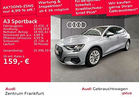 Audi A3 Sportback 40 TFSI e S tronic Navi Tempomat DB