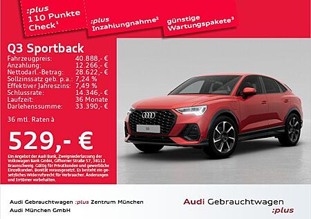 Audi Q3 Sportback 45 TFSI e S tronic S line ACC/Virtu