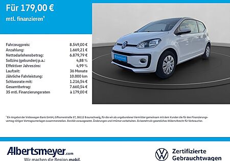 VW Up Volkswagen ! move ! 1.0 +KLIMA+SITZHEIZUNG+BLUETOOTH