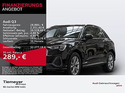 Audi Q3 35 TDI S LINE AHK NAVI+ eKLAPPE