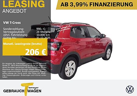 VW T-Cross Volkswagen 1.0 TSI DSG LIFE NAVI LED SITZH ACC