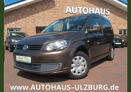 VW Caddy Volkswagen 2.0 CNG 5-Sitz/Klima/2xSchieb/AHK/TÜV NEU!