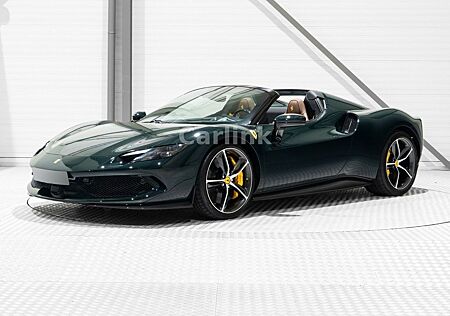 Ferrari 296 GTS -LIFT-VERDE BRITISH-IROKO-VOLL-CARBON-