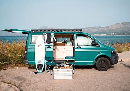 VW T5 Transporter Volkswagen Transporter T5 mit Camper Ausbau