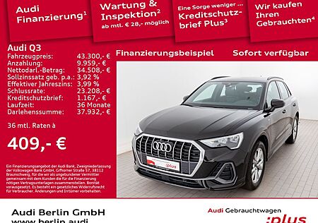 Audi Q3 S line 35 TDI S tr. ALCANT RFK NAVI VIRTUAL