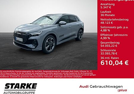 Audi Q4 e-tron 45 S line AHK Standheiz Navi LED Lede