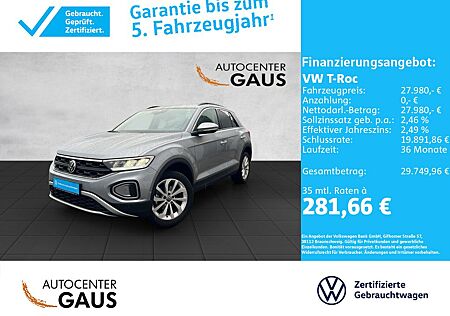 VW T-Roc Volkswagen Life 1.5 TSI Navi*Standhzg*LED