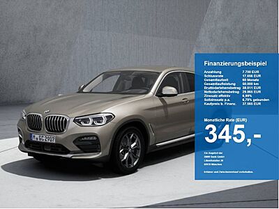 BMW X4 xDrive 30d xLine LED ACC AHK HUD HiFi RFK