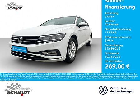 VW Passat Variant Volkswagen 2.0 TDI Business DSG AHK NAVI ACC