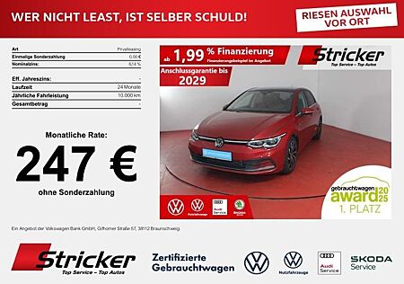 VW Golf Volkswagen Style 2.0TDI DSG 247,-ohne Anzahlung AHK Pa