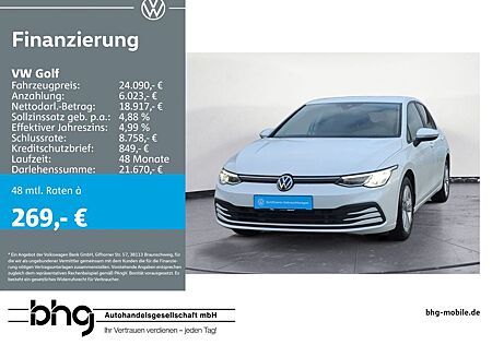 VW Golf Volkswagen Life 1,5 eTSI OPF DSG