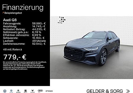 Audi Q8 55 TFSIe S-line*qu.*HuD*B&O*PANO*RFK*LED*