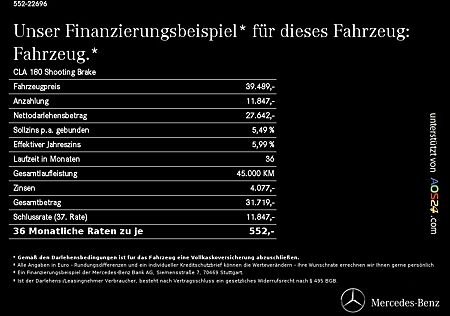 Mercedes-Benz CLA 180 Shooting Brake AMG SHD Wide MBeam 360