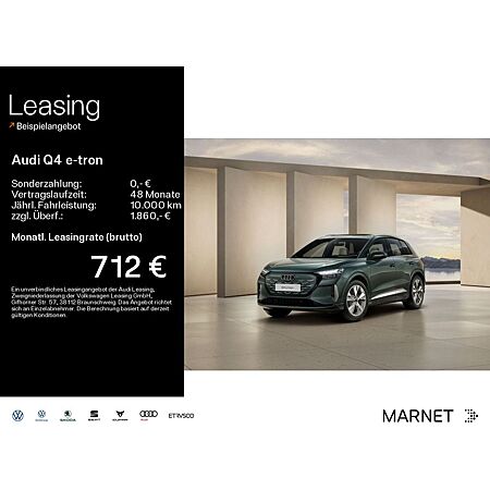Audi Q4 e-tron leasen