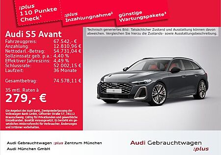 Audi S5 Avant TFSI edition one Matrix/B&O/HUD/Kamera/