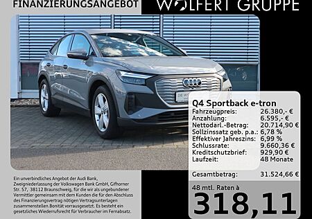 Audi Q4 e-tron Q4 Sportback 35 e-tron 0,25% HUD*CARPLAY+NAVI*SH