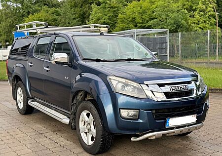 Isuzu D-Max -2.5TD-Double-Cab-4WD-AHK-TÜV-Klima-Leder-