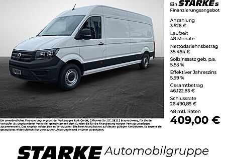 VW Crafter Volkswagen Kasten 35 2.0 TDI lang Hochdach L4H3 Ka