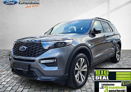 Ford Explorer Plug-in-Hybrid ST-Line Glasdach Leder
