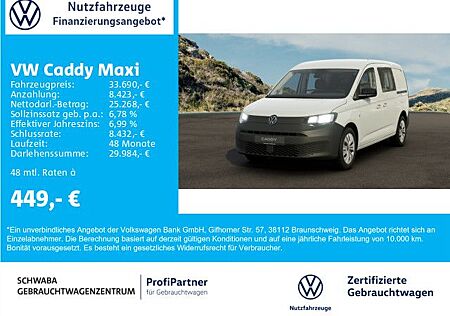 VW Caddy Volkswagen Maxi Kombi 2,0 TDI DSG *VIRTUAL*R-KAM*17''