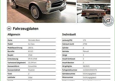 Mercedes-Benz SL 280 Pagode California - TOP -MÜNCHEN