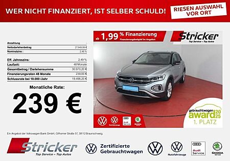 VW T-Roc Volkswagen Style 1.5TSI DSG 239,-ohne Anzahlung AHK N