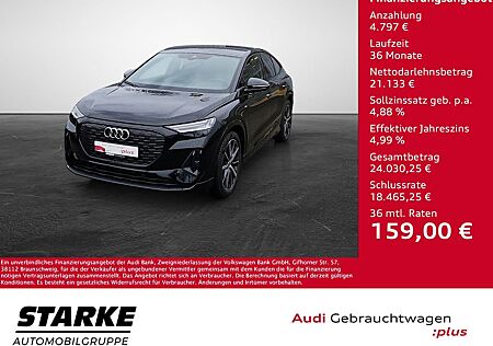 Audi Q4 e-tron Q4 Sportback 35 e-tron S line NaviPlus Matrix Di