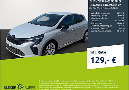 Renault Clio Phase 2 V 1.0 TCe 90 Evolution (EURO