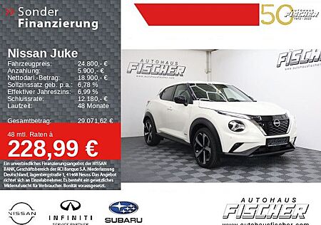 Nissan Juke 1.6 Hybrid Tekna Navi Sitzheizung Leder 360