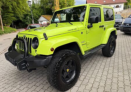Jeep Wrangler CRD Sahara I HYPER GREEN I LEDER I NAVI