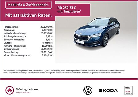 Skoda Octavia Combi 1.5 TSI Tour, AHK, Licht & Sicht P