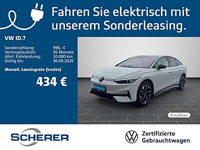 Volkswagen ID.7 PRO ELECTRIC SOH 97% IQ.LIGHT NAVI AHK AREA