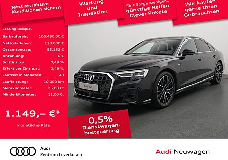 Audi A8 HUD PANO ACC NAVI VIRT LEDER RAUTE SHZ KLIMA