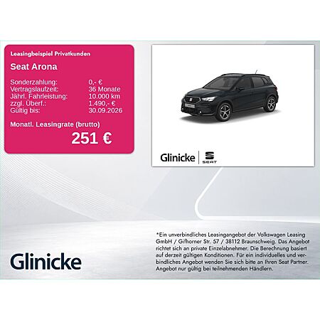 Seat Arona leasen