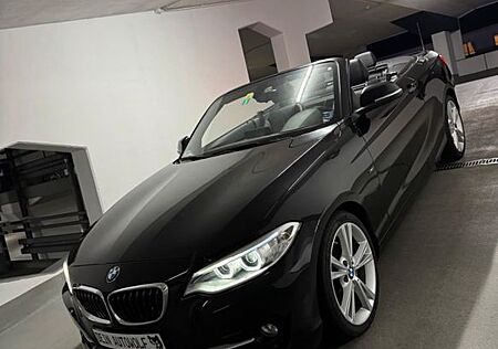 BMW 220 CABRIO|LED|1HAND|SPORT|SCHECKHEFTGEPFLEGT|FL.