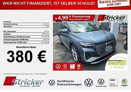 Audi Q4 e-tron gebraucht kaufen Audi Q4 e-tron S-Line 150/77 380,-ohne Anzahlung Matr