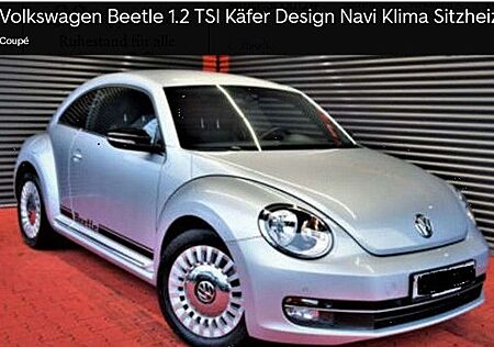 VW Beetle Volkswagen 1.2 TSI Design BMT*TÜV*NAVI*KLIMA*SHZ