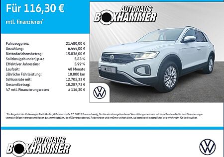 Volkswagen T-Roc 1,0 TSI Life NAVI+ACC+LED+LIGHT.ASISST