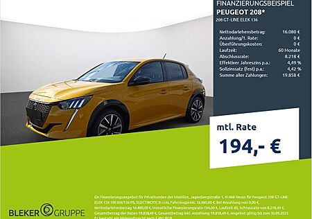 Peugeot 208 GT-LINE ELEK 136