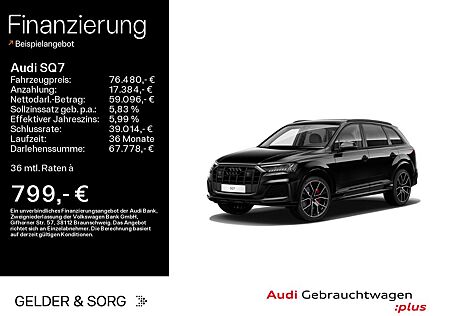Audi SQ7 S-Line 7Sitze*AHK*Stand*HuD*Pano*S-Sitze*DAB