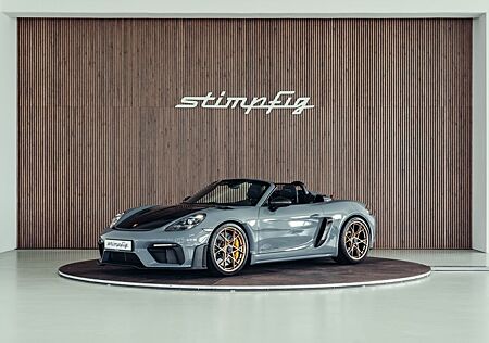 Porsche Boxster 718 Boxtser Spyder RS, Arktikgrau, MwSt.
