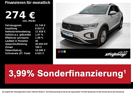 VW T-Roc Volkswagen Life 1.0 TSI LED+NAVI+SITZHZG+KLIMA