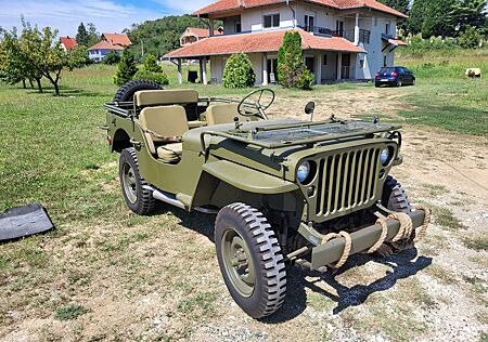 Jeep Willys MB 1/4 Ton Truck 1943 Original Body