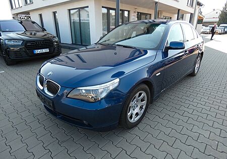 BMW 523 i Limousine Alu Navi Tempomat AHK Blau Met.