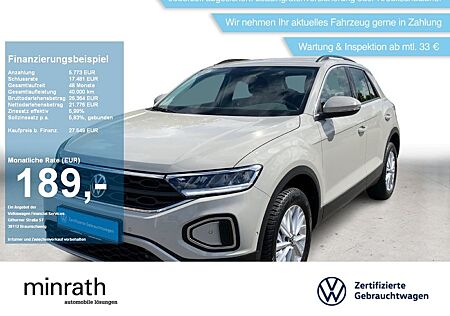 VW T-Roc Volkswagen Life 1.5 TSI DSG AHK+LED+NAVI+CarPlay+SHZ