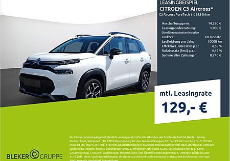 Citroën C3 Aircross PureTech 110 S&S Shine